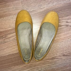 Mustard Yellow Flats